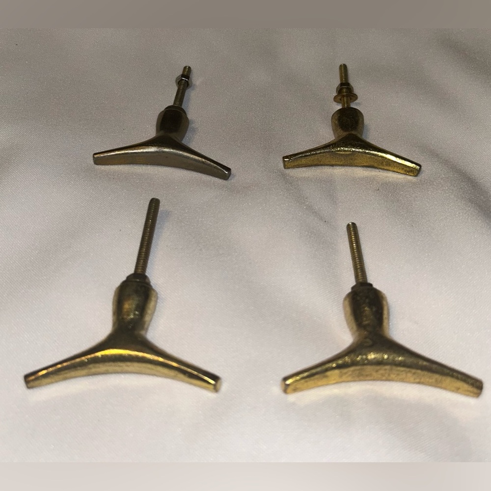 Gold Drawer Pulls Set of 4